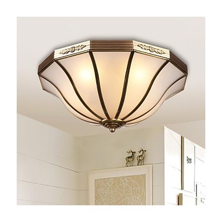 Lámpara de techo de cobre con diseño decorativo contemporáneo moderno Lámpara de techo de cobre con diseño decorativo contemporáneo moderno