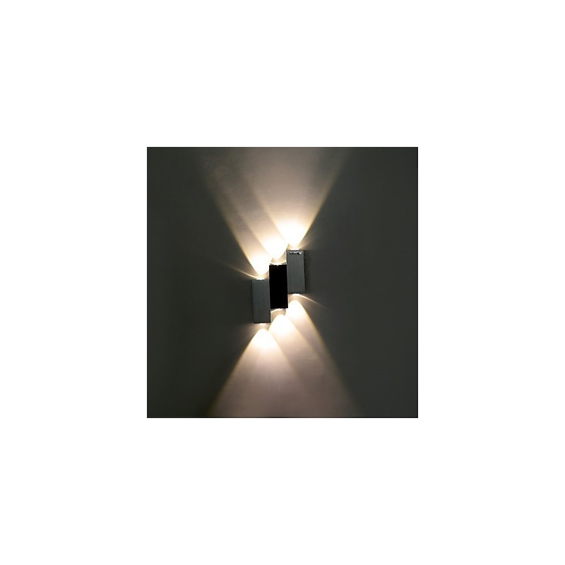 Lámpara de pared empotrada con luz ambiental de estilo mini, con pintura contemporánea moderna