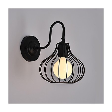 Aplique de pared con luz ambiental de estilo mini con pintura rústica clásica MaxTraditional Aplique de pared con luz ambiental de estilo mini con pintura rústica clásica MaxTraditional