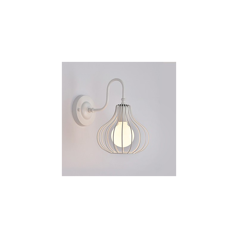 Aplique de pared con luz ambiental de estilo mini con pintura rústica clásica MaxTraditional