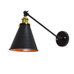 Lámpara de pared de hierro de una sola pared con pintura Buzz, lámpara de sable de luz negra tonta en la pared