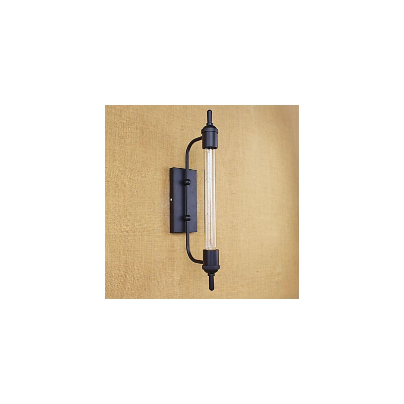 Aplique de pared con luz ambiental estilo mini con pintura retro campestre