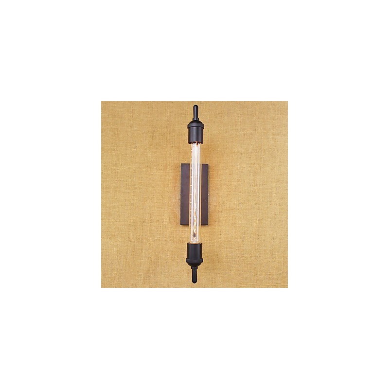 Aplique de pared con luz ambiental estilo mini con pintura retro campestre