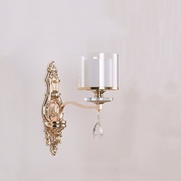 Apliques de pared con luz ambiental, modernos y contemporáneos, con acabado galvanizado, para protección ocular.