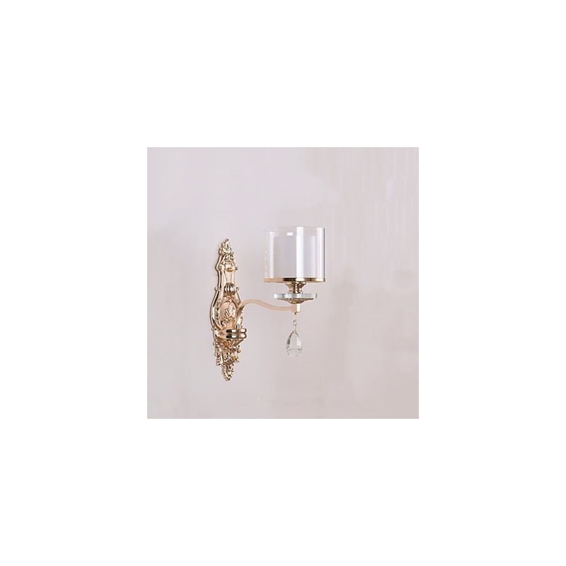 Apliques de pared con luz ambiental, modernos y contemporáneos, con acabado galvanizado, para protección ocular.
