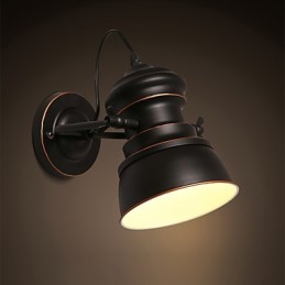 Iluminación industrial vintage, estilo retro, de lujo, para interiores, dormitorios, balcones, bares y pasillos.