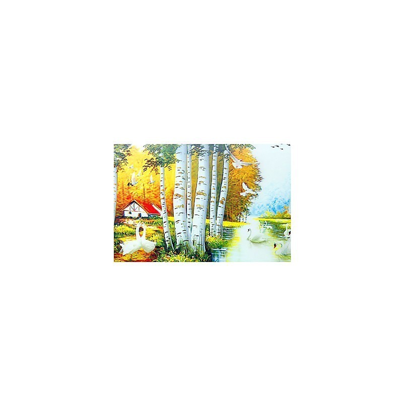 Pintura contemporánea moderna integrada para apliques de pared con luz ambiental.