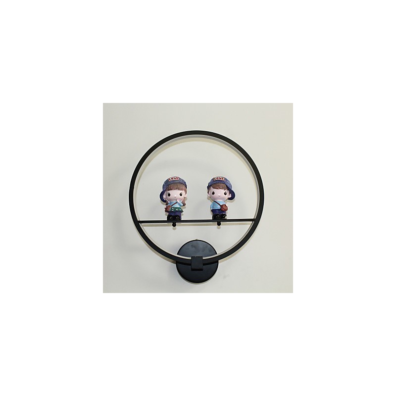 Lámpara de pared creativa moderna para habitación infantil, lámpara de personalidad, lámpara de pared empotrada, material de aluminio, lámparas de pasillo y linternas.