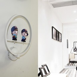 Lámpara de pared creativa moderna para habitación infantil, lámpara de personalidad, lámpara de pared empotrada, material de aluminio, lámparas de pasillo y linternas.