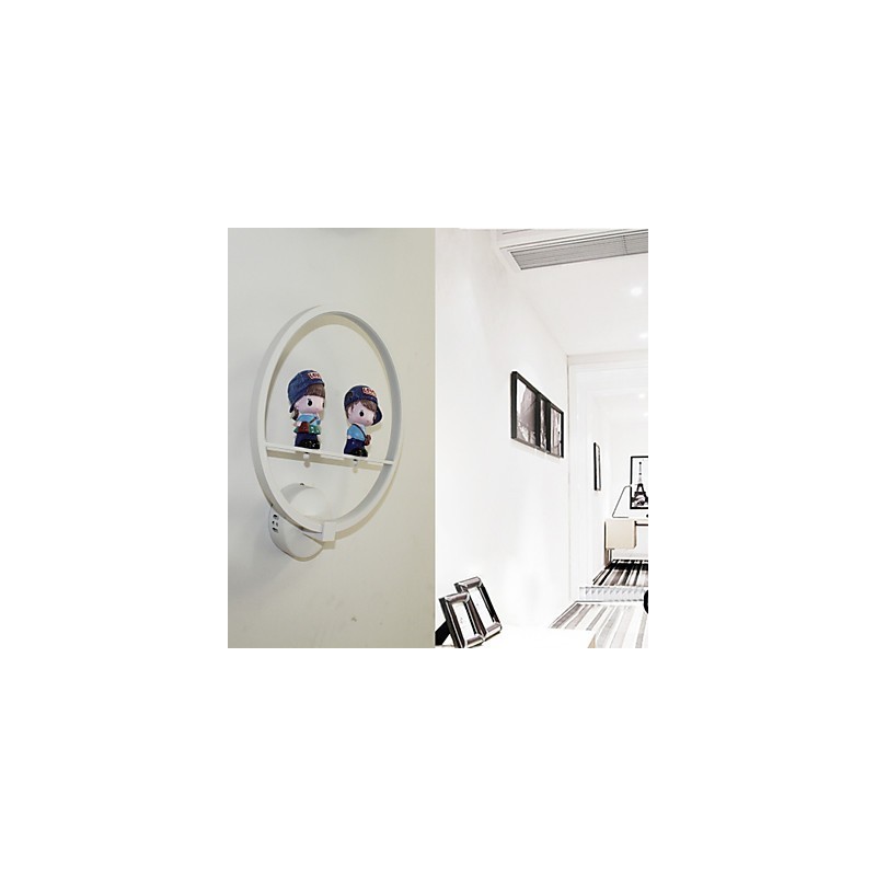Lámpara de pared creativa moderna para habitación infantil, lámpara de personalidad, lámpara de pared empotrada, material de aluminio, lámparas de pasillo y linternas.