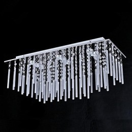 Lámpara de techo de 9 luces moderna, sencilla y artística.