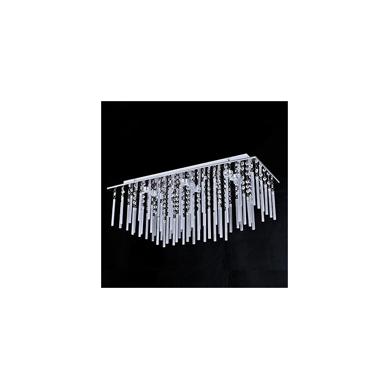 Lámpara de techo de 9 luces moderna, sencilla y artística.