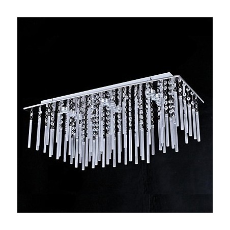 Lámpara de techo de 9 luces moderna, sencilla y artística.