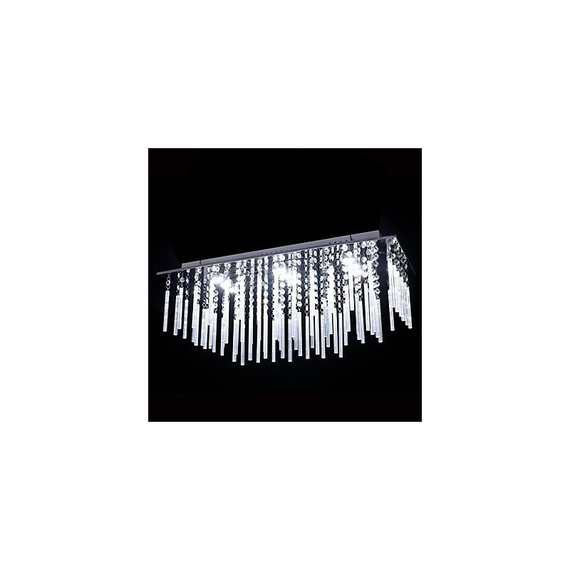 Lámpara de techo de 9 luces moderna, sencilla y artística.