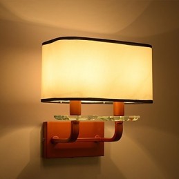 Pintura contemporánea moderna integrada para apliques de pared con luz ambiental.