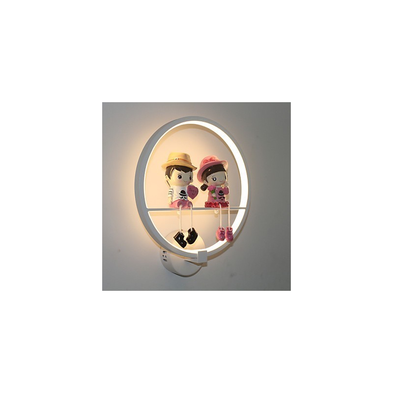 Lámpara de pared moderna minimalista, luces creativas para pasillos y escaleras.