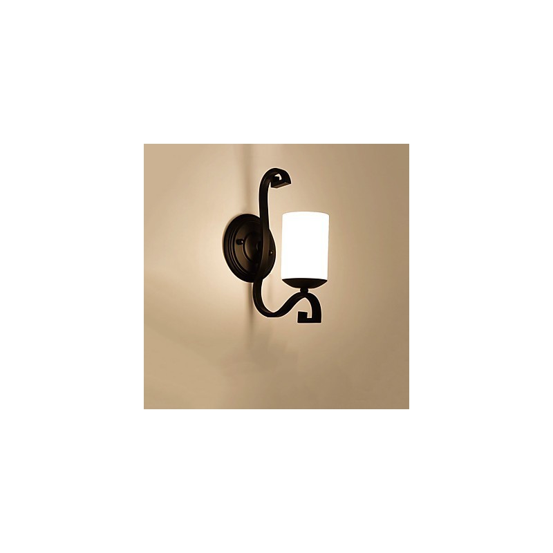 Pintura contemporánea moderna para apliques de pared con luz ambiental.