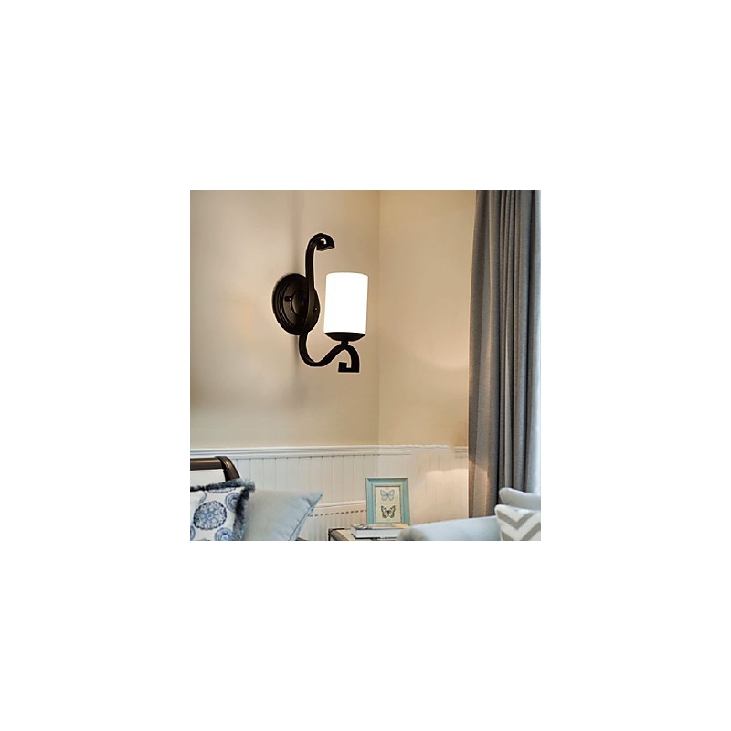 Pintura contemporánea moderna para apliques de pared con luz ambiental.