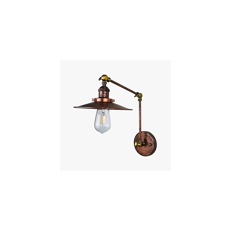 Apliques de pared Apliques de pared Lámpara de pared de hierro Lámpara de pared Retro Vintage Moderno Exclusivo Bar Oeste Restaurante Cafetería