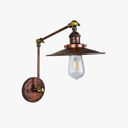 Apliques de pared Apliques de pared Lámpara de pared de hierro Lámpara de pared Retro Vintage Moderno Exclusivo Bar Oeste Restaurante Cafetería