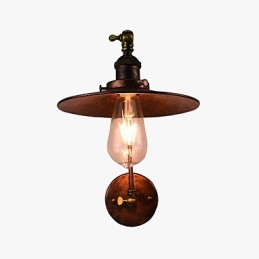 Apliques de pared Apliques de pared Lámpara de pared de hierro Lámpara de pared Retro Vintage Moderno Exclusivo Bar Oeste Restaurante Cafetería