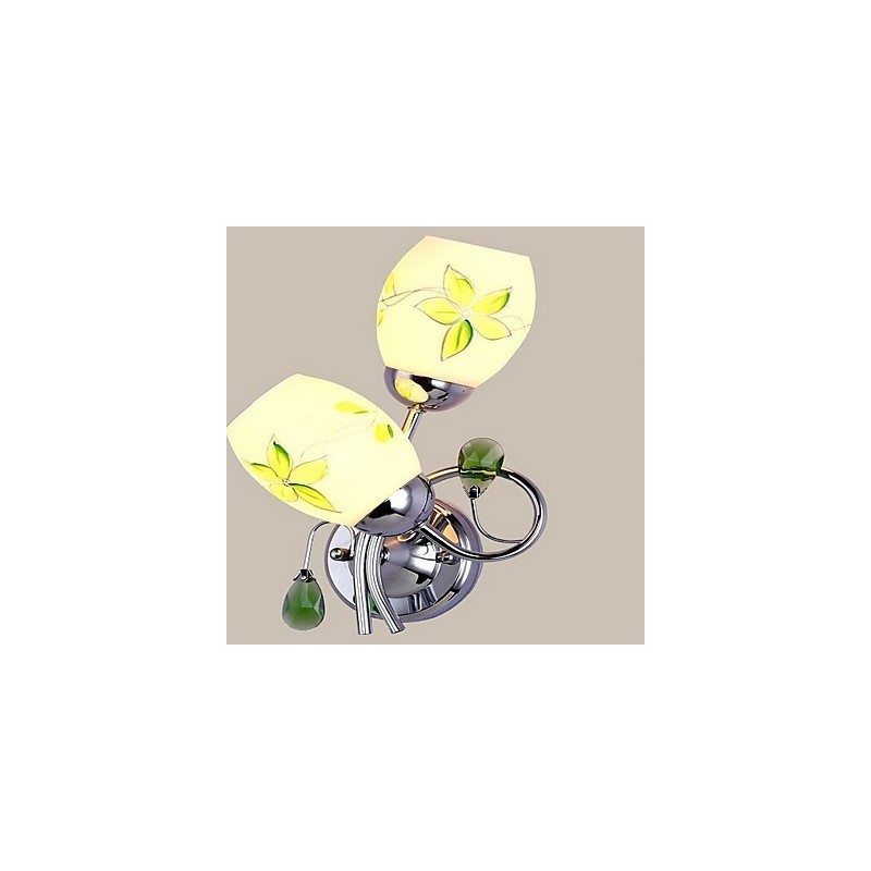 Otra característica simple para apliques de pared con luz ambiental de cristal