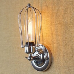 Apliques de pared con luz ambiental estilo mini, estilo retro campestre, con galvanoplastia, sencillos y vintage.