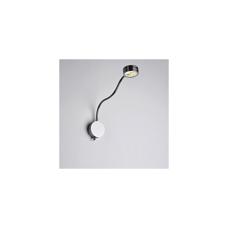 Apliques de pared con luz ambiental contemporánea moderna y característica