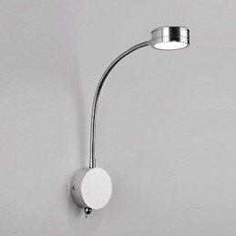 Apliques de pared con luz ambiental contemporánea moderna y característica