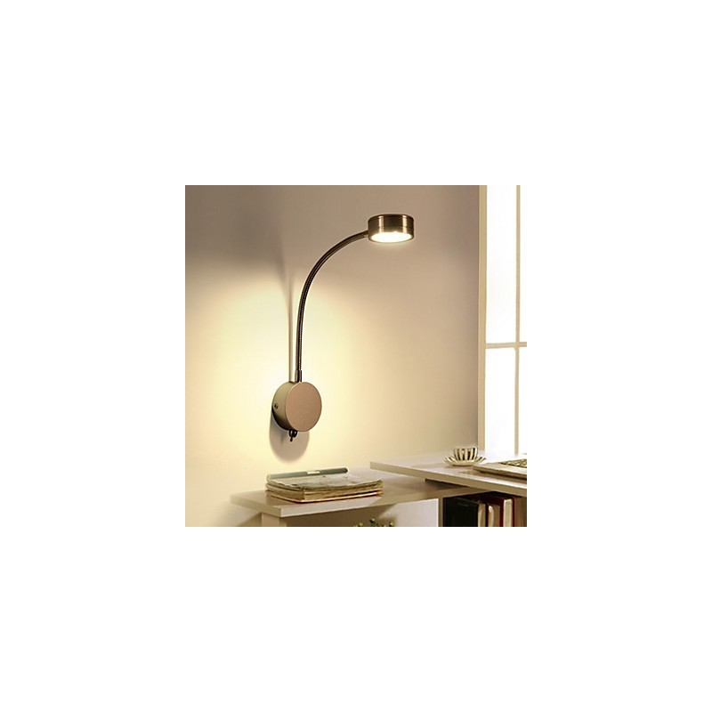 Apliques de pared con luz ambiental contemporánea moderna y característica