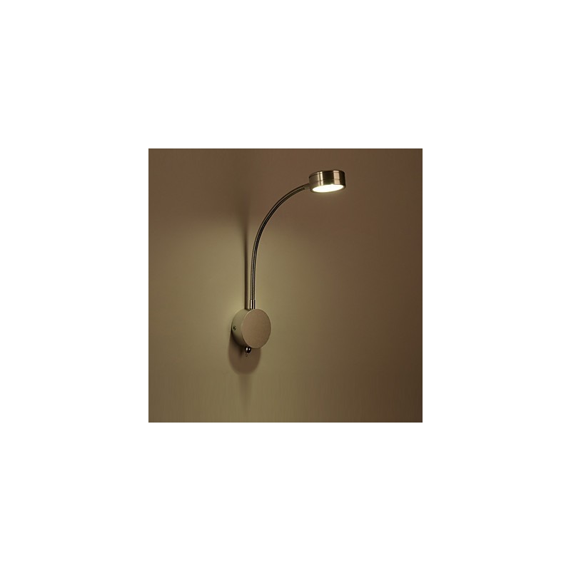 Apliques de pared con luz ambiental contemporánea moderna y característica