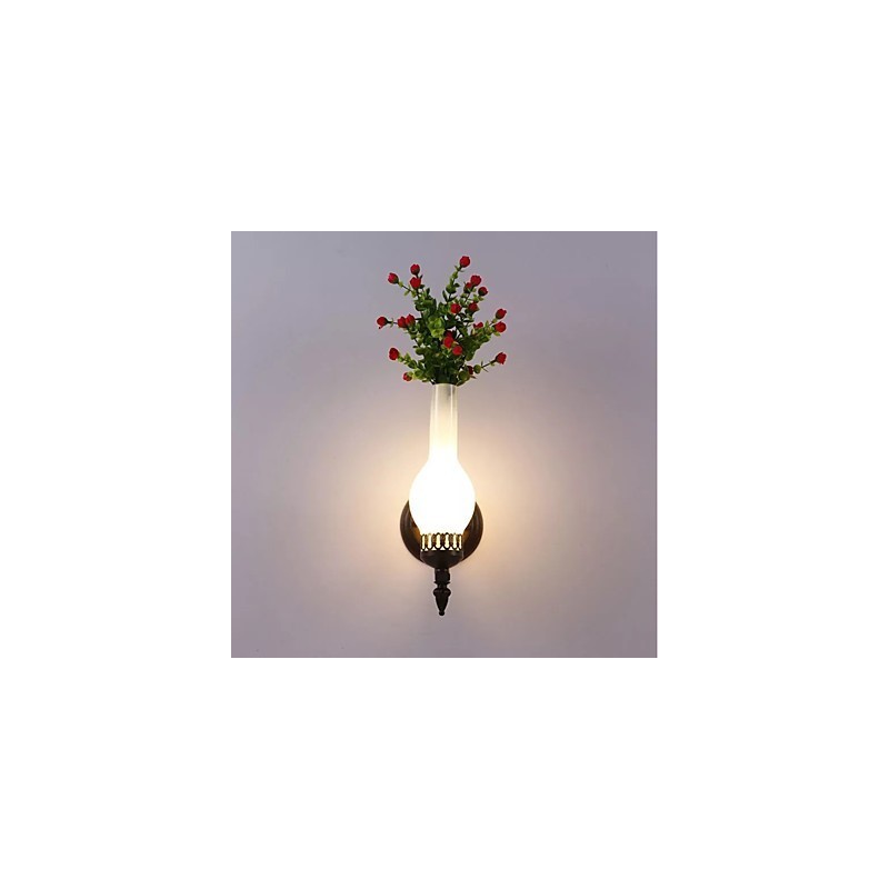 Pintura contemporánea moderna y contemporánea para apliques de pared con luz ambiental