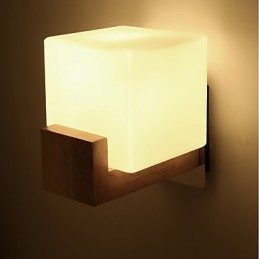 Apliques de pared con luz ambiental, sencillos y novedosos, para proteger los ojos, lámpara de noche para dormitorio.