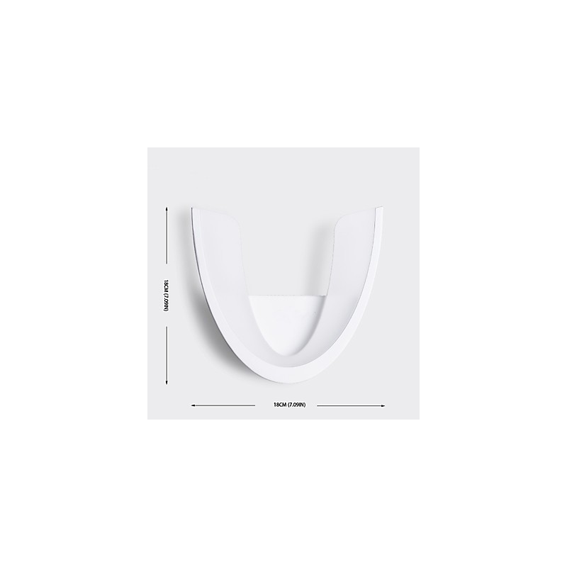 Pintura contemporánea moderna para apliques de pared con luz ambiental.