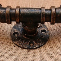Lámpara de pared pequeña decorativa con pipa de agua sencilla y nostálgica