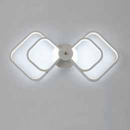 Lámpara de pared con función de pintura contemporánea moderna integrada para luz ambiental.