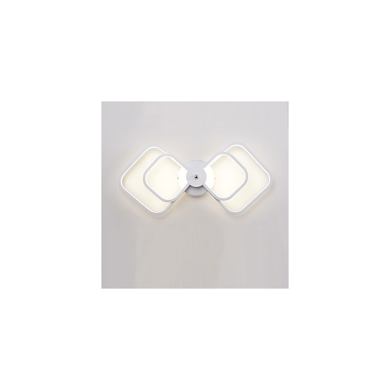 Lámpara de pared con función de pintura contemporánea moderna integrada para luz ambiental.