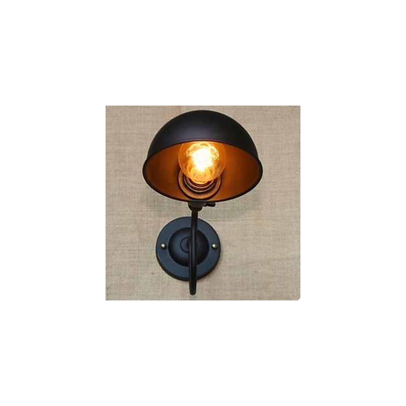 Mesilla de noche retro negra de alta calidad con personalidad para dormitorio, estudio, que gira alrededor de la pared decorativa del pasillo.
