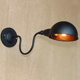Mesilla de noche retro negra de alta calidad con personalidad para dormitorio, estudio, que gira alrededor de la pared decorativa del pasillo.