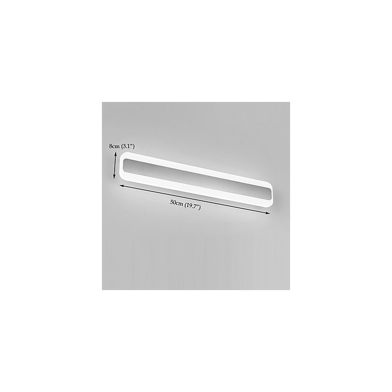 Lámpara de espejo de baño de alta calidad y larga duración, luz de pared