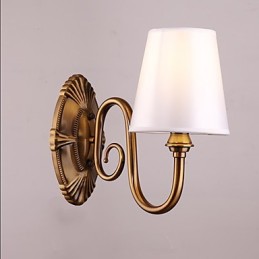 Apliques de pared con luz descendente, tradicionales, clásicos, galvanizados, con protección ocular.