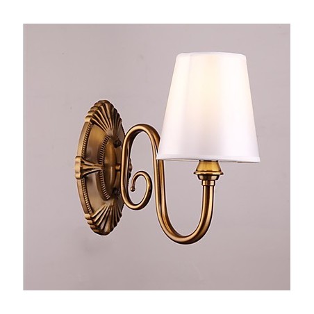 Apliques de pared con luz descendente, tradicionales, clásicos, galvanizados, con protección ocular.