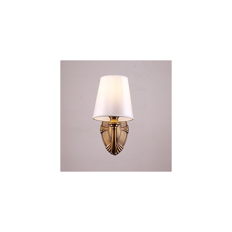 Apliques de pared con luz descendente, tradicionales, clásicos, galvanizados, con protección ocular.