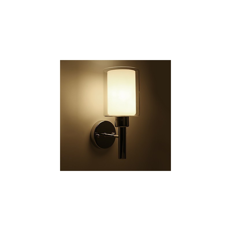 Apliques de pared con luz ambiental y protección ocular con pintura contemporánea moderna