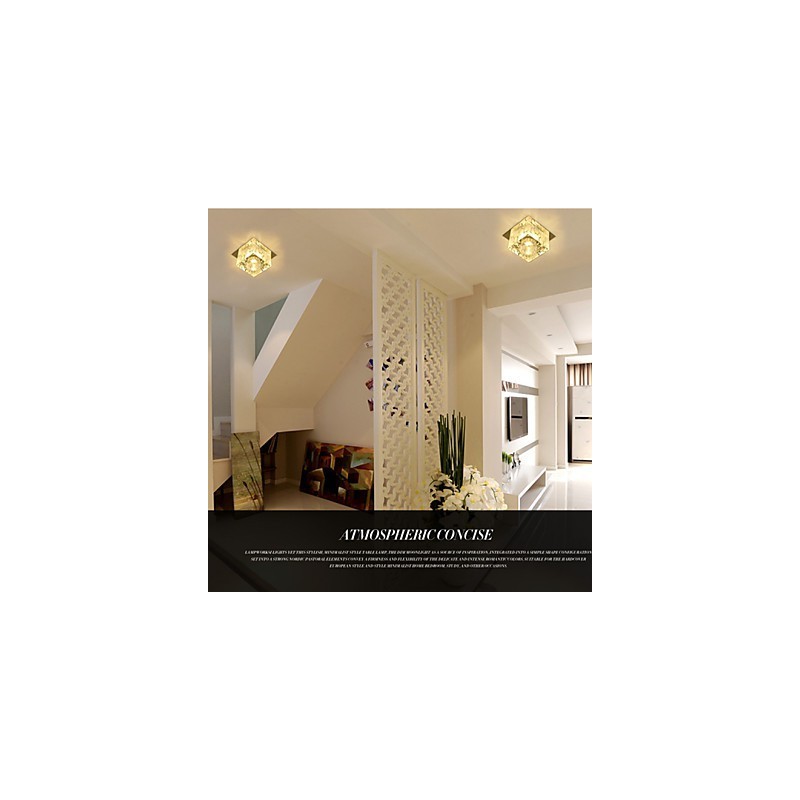 Lámpara de cristal SMD CreativeTube Spotlight Absorb Dome Light