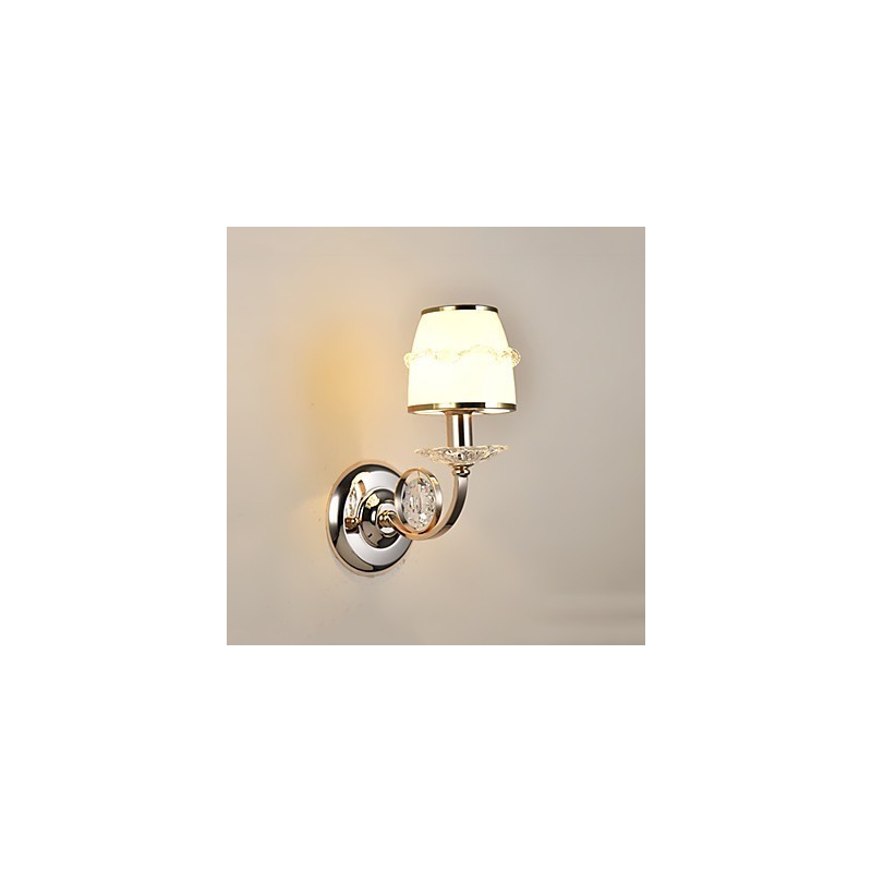 Apliques de pared con luz ambiental, modernos y contemporáneos, con acabado galvanizado, para protección ocular.