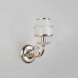 Apliques de pared con luz ambiental, modernos y contemporáneos, con acabado galvanizado, para protección ocular.