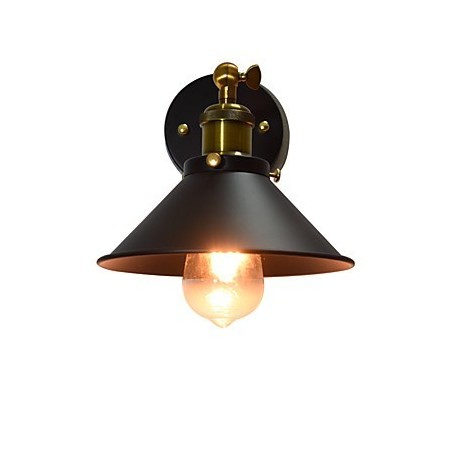 Lámpara de pared de hierro de una sola pared pintada, lámpara de sable de luz negra tonta en la pared Lámpara de pared de hierro de una sola pared pintada, lámpara de sable de luz negra tonta en la pared