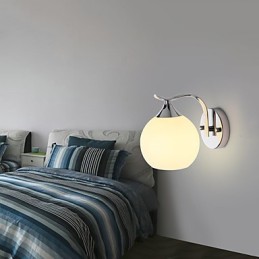 Apliques de pared con luz ambiental y protección ocular con pintura contemporánea moderna
