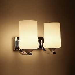 Pintura contemporánea moderna para apliques de pared con luz ambiental.